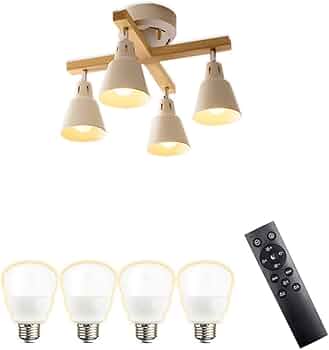 【値下げしました】シーリングライト　吊り下げ　リモコン付き Amazon.co.jp : シーリングライト リモコン付き 4灯 おしゃれ